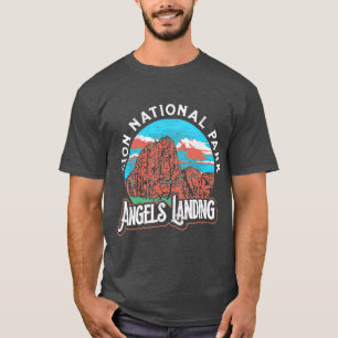 Angels Landing Zion Nationalpark Vintag 80er T-Shirt
