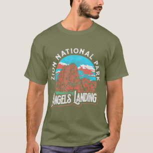 Angels Landing Zion Nationalpark Vintag 80er T-Shirt