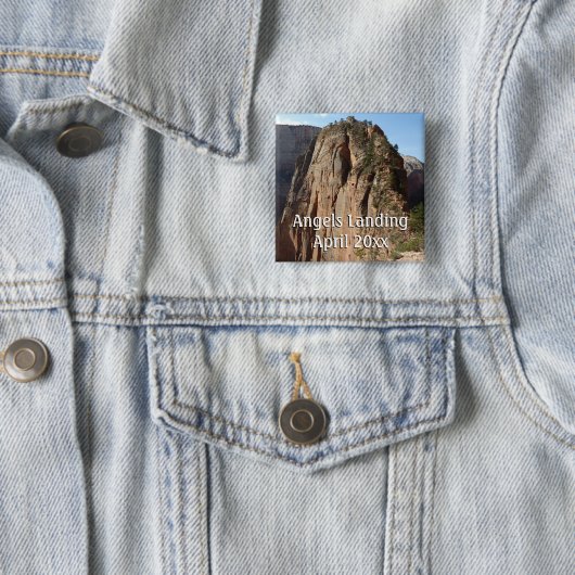 Angels Landung im Zion Nationalpark Button (Beispiel)