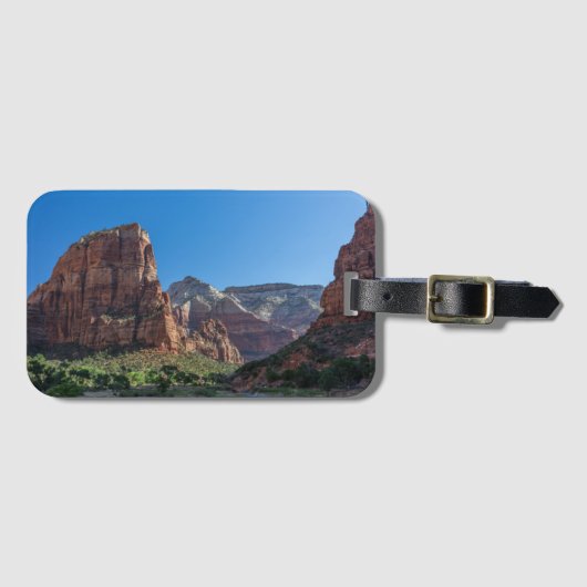 Angels Landung im Zion-Nationalpark Gepäckanhänger (Vorderseite (Horizontal))