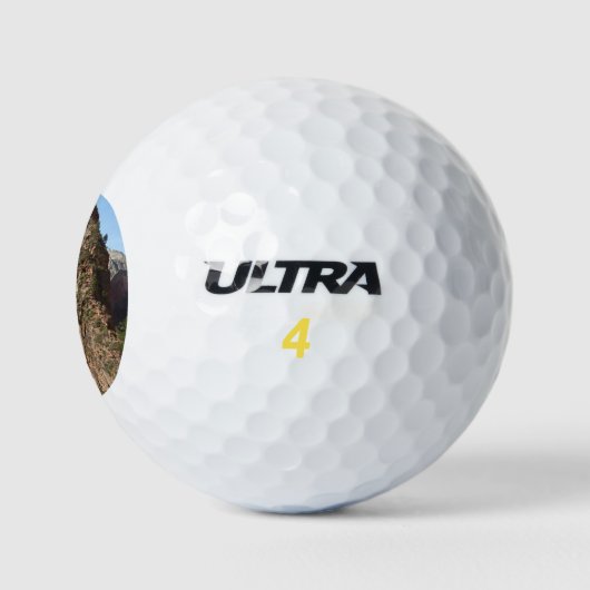 Angels Landung im Zion Nationalpark Golfball (Logo)