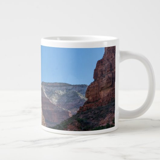 Angels Landung im Zion-Nationalpark Jumbo-Tasse (Rechts)