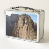 Angels Landung im Zion Nationalpark Metall Brotdose (Rückseite)