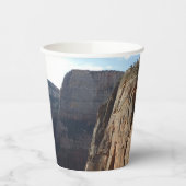 Angels Landung im Zion Nationalpark Pappbecher (Links)