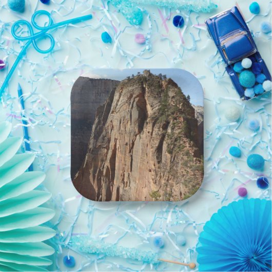 Angels Landung im Zion Nationalpark Pappteller (Party)