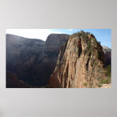 Angels Landung im Zion Nationalpark Poster (Vorne)
