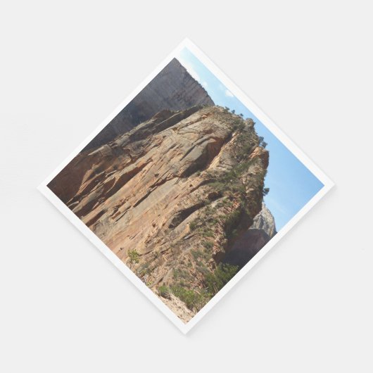 Angels Landung im Zion Nationalpark Serviette (Ecke)