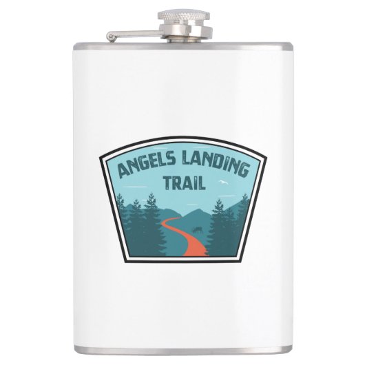 Angels Landweg Zion Nationalpark Flachmann (Vorderseite)