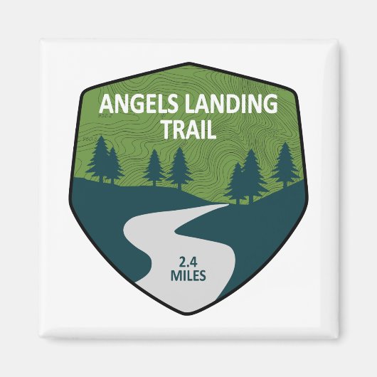 Angels Landweg Zion Nationalpark Magnet (Vorne)