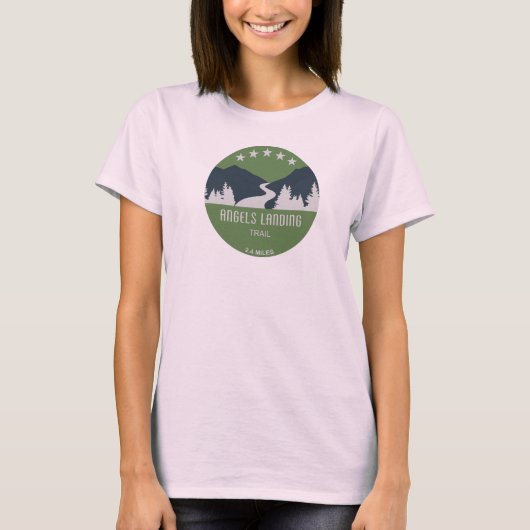 Angels Landweg Zion Nationalpark T-Shirt (Vorderseite)