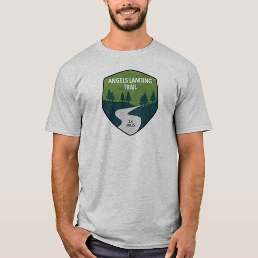 Angels Landweg Zion Nationalpark T-Shirt (Vorderseite)