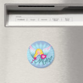 Angels Liebe | Blauer Schimmer Magnet (In Situ (Geschirrspüler))