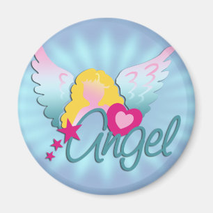 Angels Liebe Blauer Schimmer Magnet