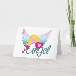 Angels Liebe Feiertagskarte
