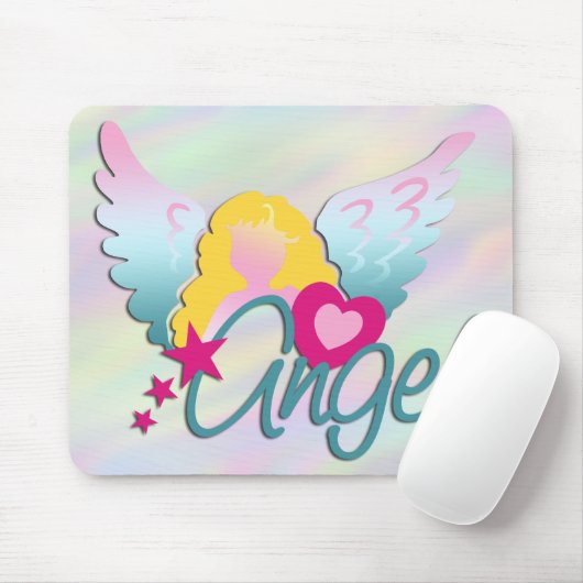 Angels Liebe | hellfarbig Mousepad (Mit Mouse)