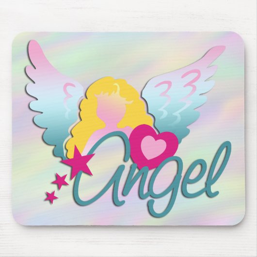 Angels Liebe | hellfarbig Mousepad (Vorne)