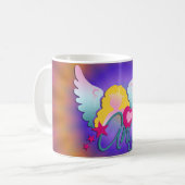 Angels Liebe Kaffeetasse (Vorderseite Links)