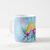 Angels Liebe Kaffeetasse (Vorderseite Links)