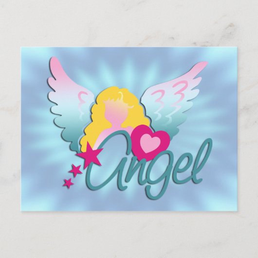 Angels Liebe Postkarte (Vorderseite)