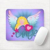 Angels Liebe | violetter Schimmer Mousepad (Mit Mouse)
