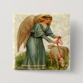 Angels Little Lamb Button (Vorderseite)