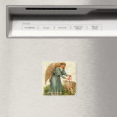 Angels Little Lamb Magnet (In Situ (Geschirrspüler))