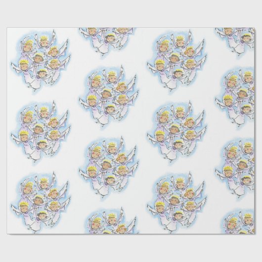 Angels Magnet Geschenkpapier (Flach)