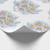 Angels Magnet Geschenkpapier (Ecke)