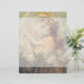 Angel's Message von George Swanstatt, Vintag Art (Stehend Vorderseite)