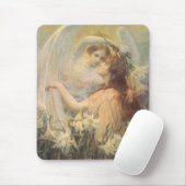 Angel's Message von George Swanstatt, Vintag Art Mousepad (Mit Mouse)