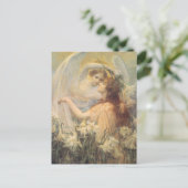 Angel's Message von George Swanstatt, Vintag Art Postkarte (Stehend Vorderseite)