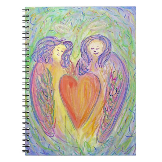 Angels of Loving Kindness Art Journal Notizblock (Vorderseite)