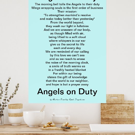 Angels on Duty - Große Plakate (Küche)