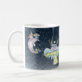 Angels on High Xmas Tree Moon Tasse (Links)