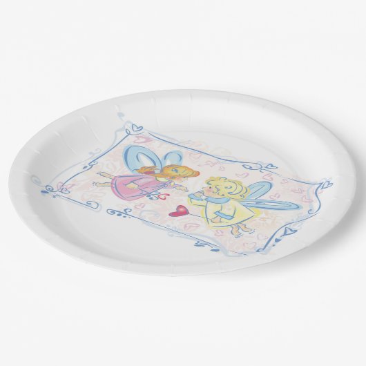 ANGELS PAPIERE TELLER (Schrägansicht)