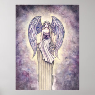 Angel's Perch Poster von Molly Harrison