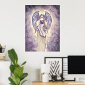 Angel's Perch Poster von Molly Harrison (Heimbüro)