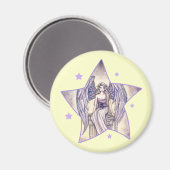 Angel's Perch Star Magnet (Vorderseite/Rückseite)