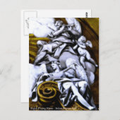 Angels Playing Music Postcard Postkarte (Vorne/Hinten)