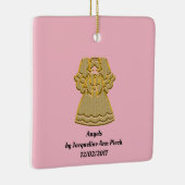 Angels Poetry Keramikornament (Rechts)