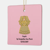 Angels Poetry Keramikornament (Links)