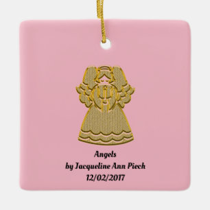 Angels Poetry Keramikornament