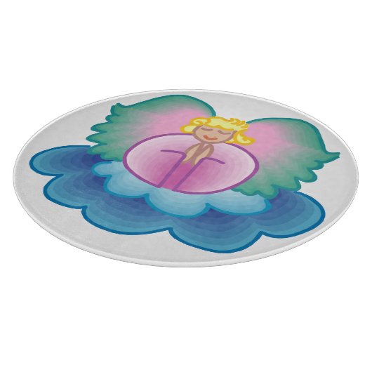 Angels Prayer Cutting Board Schneidebrett (Ecke)