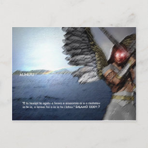 Angels Protect Aunu'u Postkarte
