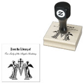 Angels Religiöse Jungfrau Mary Katholic Symbol Gummistempel (Stempel)