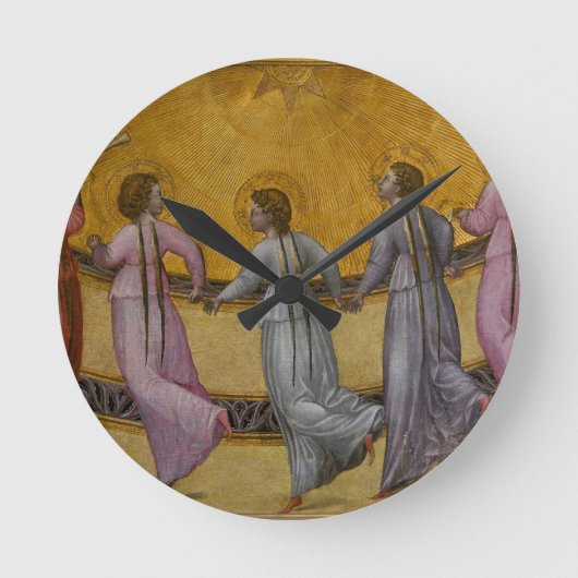 ANGELS RUNDE WANDUHR (Vorderseite)