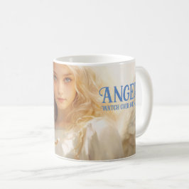 Angels schauen über mich Tasse