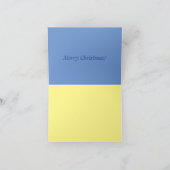 Angels schauen über uns Weihnachtskarte (Innenseite)