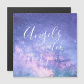 Angels sehen über euch wunderbaren Segen Magnetkarte (Vorne/Hinten)