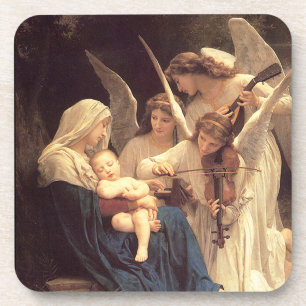 Angels Serenade Set of 6 Cork Coasters Untersetzer